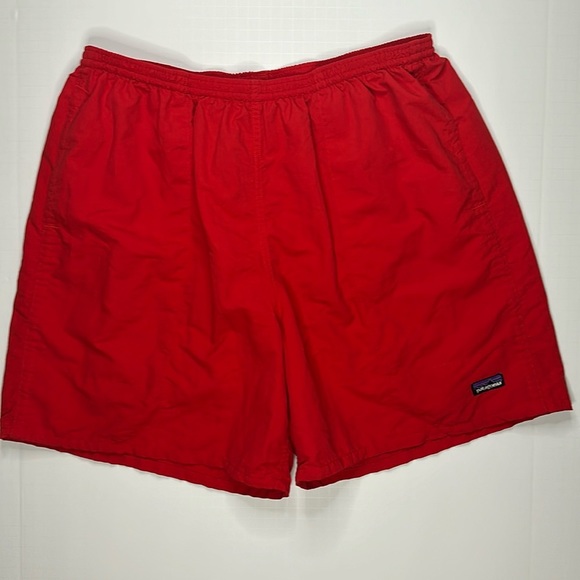 Patagonia Other - Red Patagonia Shorts Nylon with Polyester Liner Size XL Athletic Shorts